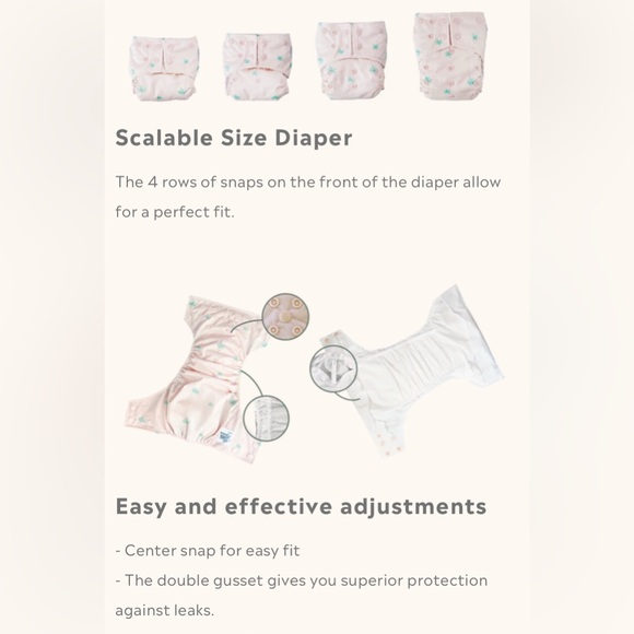 La Petite Ourse - LPO Snap Pocket Cloth Diapers full stash - Picture 7 of 10